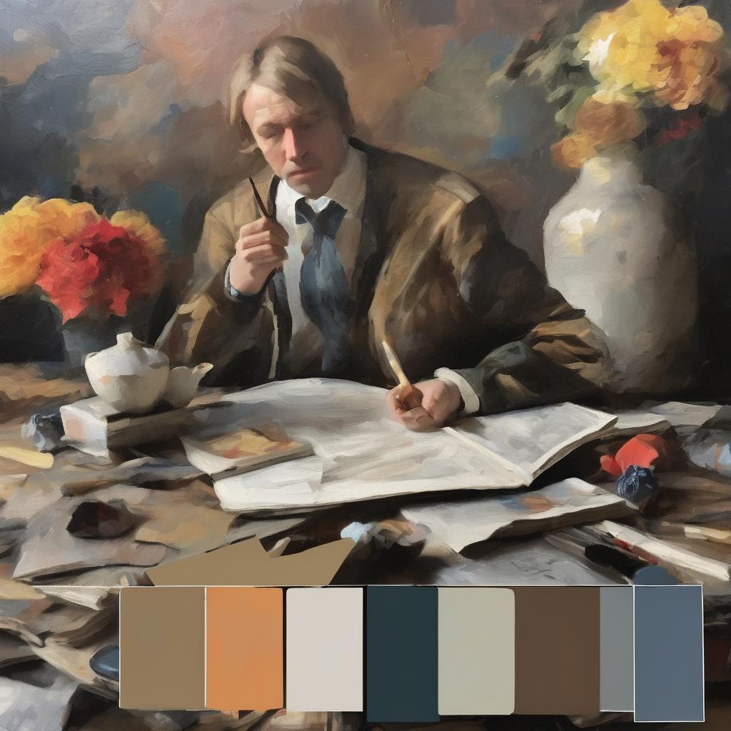 Η Τεχνική και ο Στυλ του Χριστοφ Σβαρτς στα Έργα του